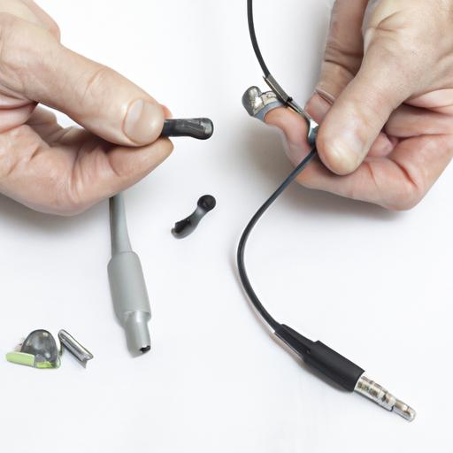 Step-by-step guide on converting TV ears to earbuds.